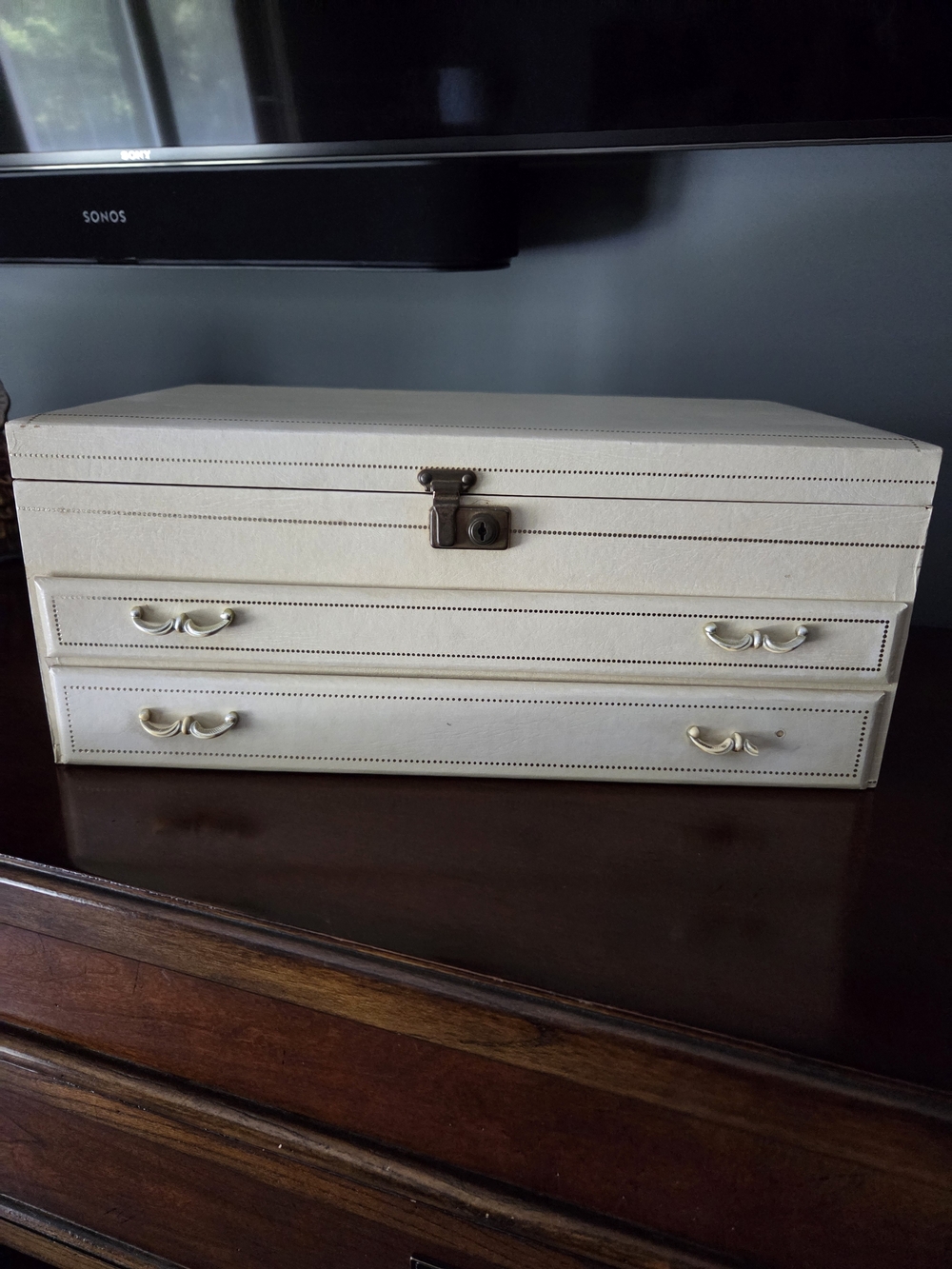 Vintage Mele Jewelry Box